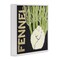 Stupell Industries Fennel Root Vegetable Framed Giclee, design by Nancy Overton